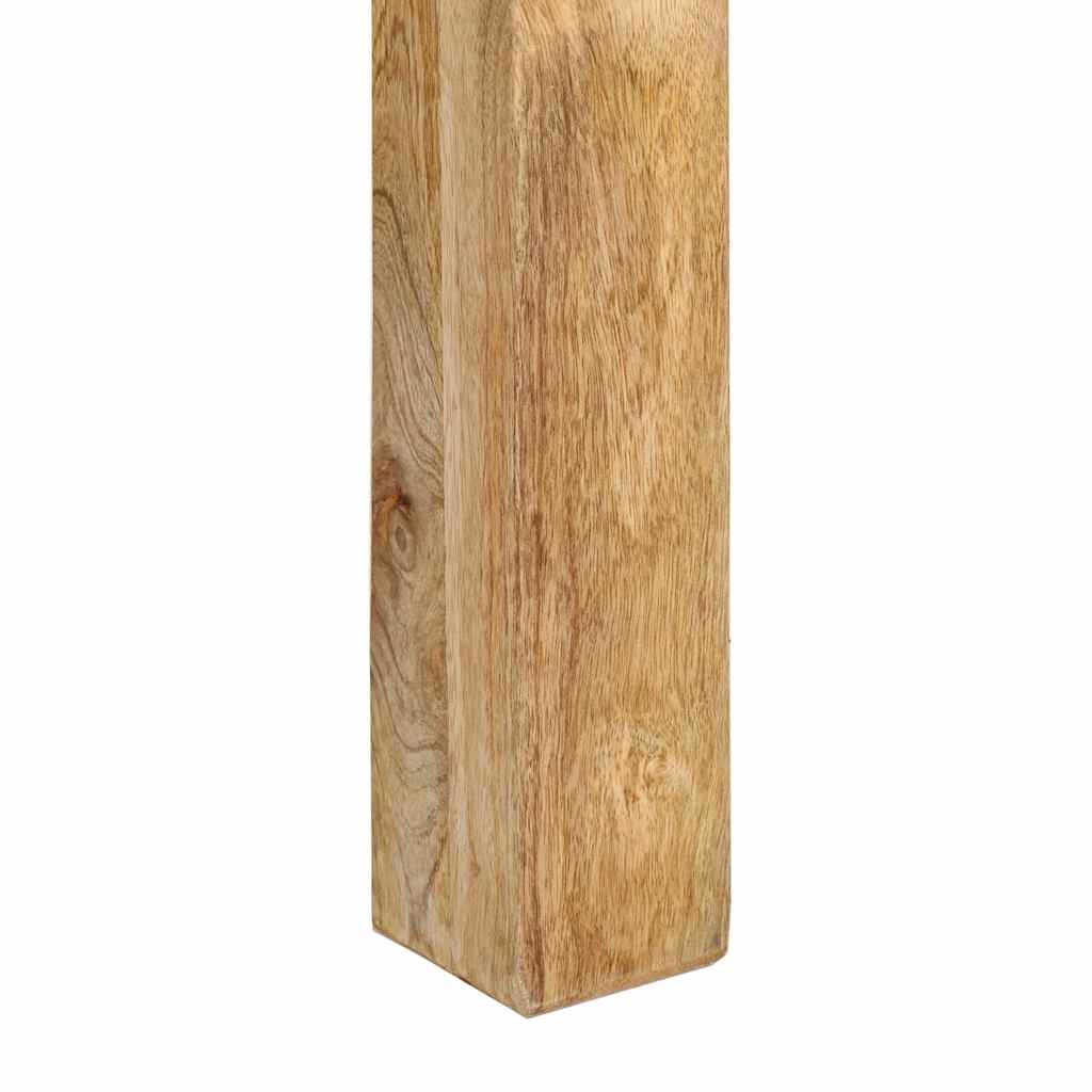 Tavolino da Salotto 55x55x35 cm in Legno Massello di Mango | homemem39