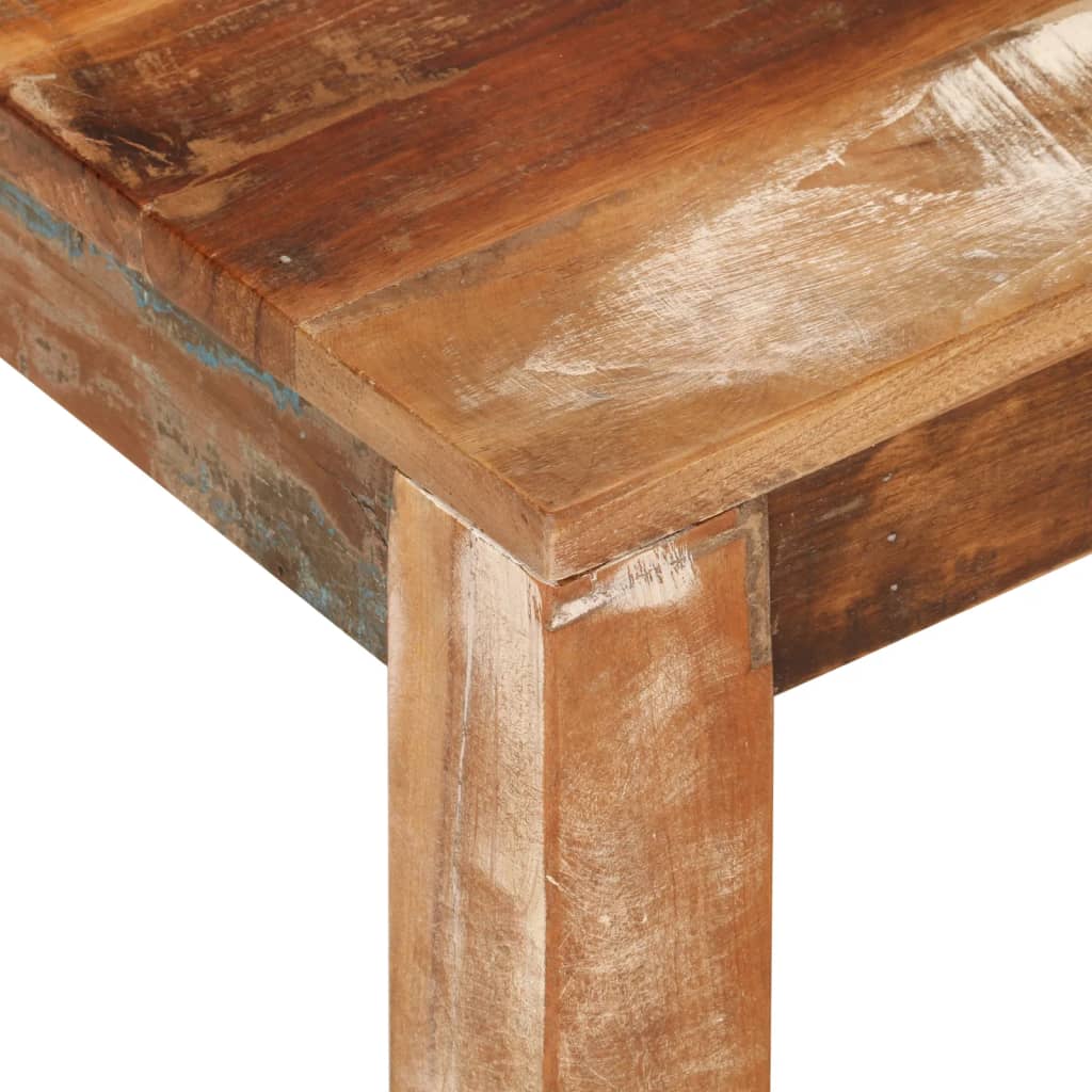 Tavolino da Salotto 55x55x35 cm in Legno Massello di Recupero | homemem39