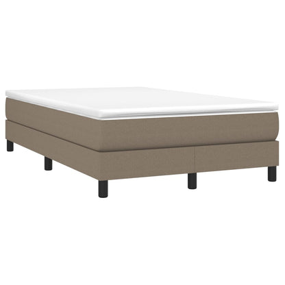 Giroletto a Molle con Materasso Tortora 120x200 cm in Tessuto | homemem39