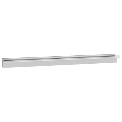 Fontana a Cascata per Piscina Rettangolare Acciaio Inox 110 cm | homemem39