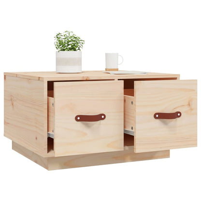 Tavolino da Salotto 60x53x35 cm in Legno Massello di Pino | homemem39