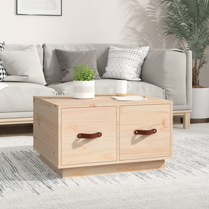 Tavolino da Salotto 60x53x35 cm in Legno Massello di Pino | homemem39