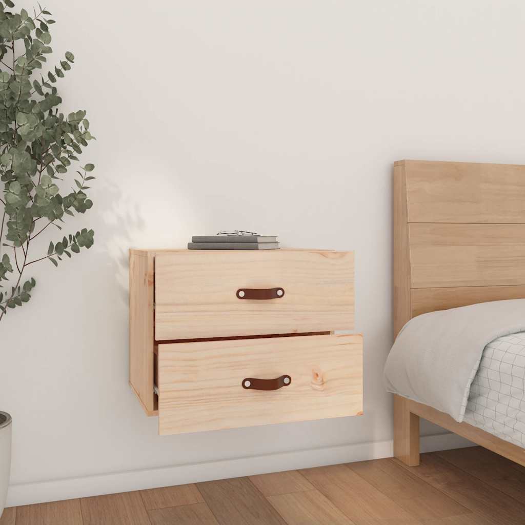 Comodini a Muro 2 pz 50x36x40 cm | homemem39
