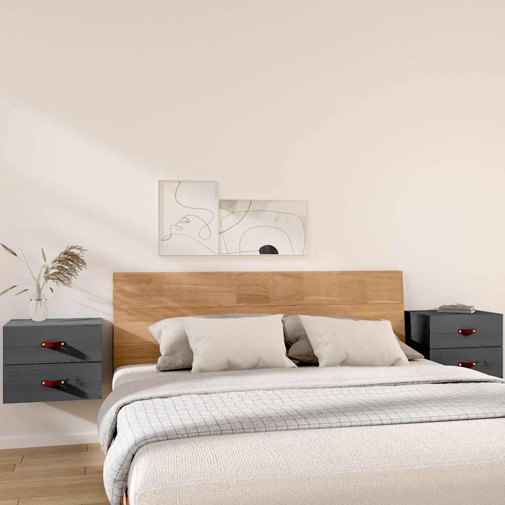 Comodini a Muro 2 pz 50x36x40 cm