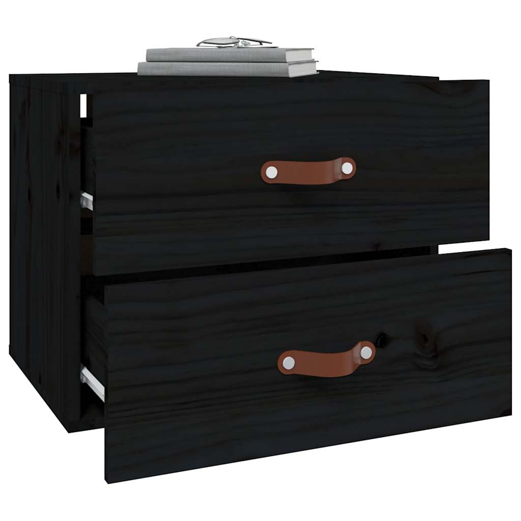 Comodini a Muro 2 pz 50x36x40 cm