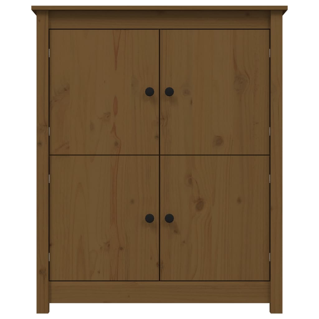 Credenza ambra 83x41,5x100 cm in Legno Massello di Pino - homemem39