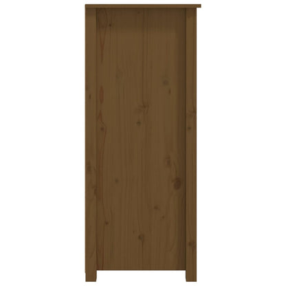 Credenza ambra 83x41,5x100 cm in Legno Massello di Pino - homemem39