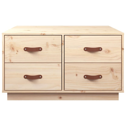 Tavolino da Salotto 80x80x45 cm in Legno Massello di Pino | homemem39