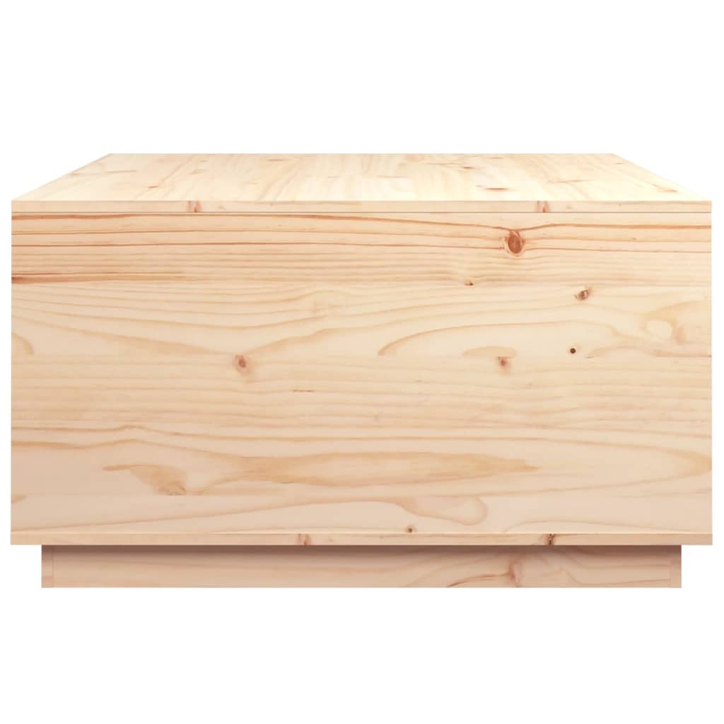 Tavolino da Salotto 80x80x45 cm in Legno Massello di Pino | homemem39