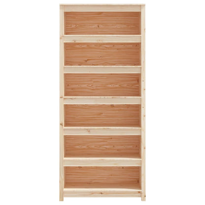Libreria 80x35x183 cm in Legno Massello di Pino | homemem39