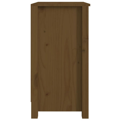 Libreria Marrone ambra 50x35x68 cm in Legno Massello di Pino | homemem39