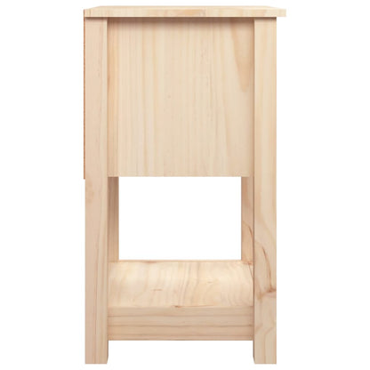 Comodini 2 pz 40x35x61,5 cm in Legno Massello di Pino | homemem39