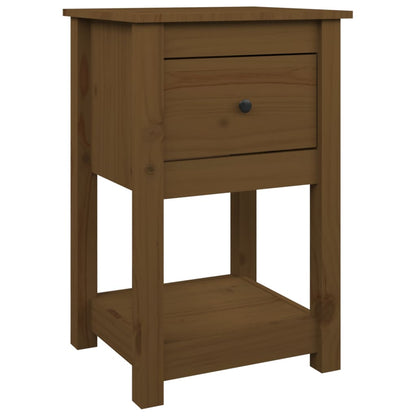Comodini 2 pz Ambra 40x35x61,5 cm in Legno Massello di Pino - homemem39
