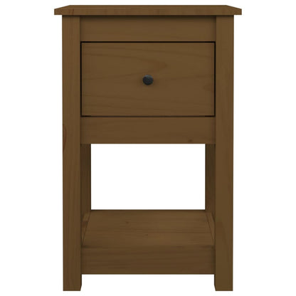 Comodini 2 pz Ambra 40x35x61,5 cm in Legno Massello di Pino - homemem39