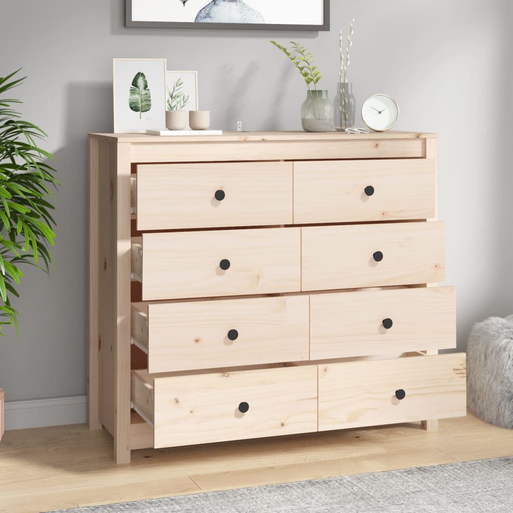 Armadietto 100x40x90 cm in Legno Massello di Pino