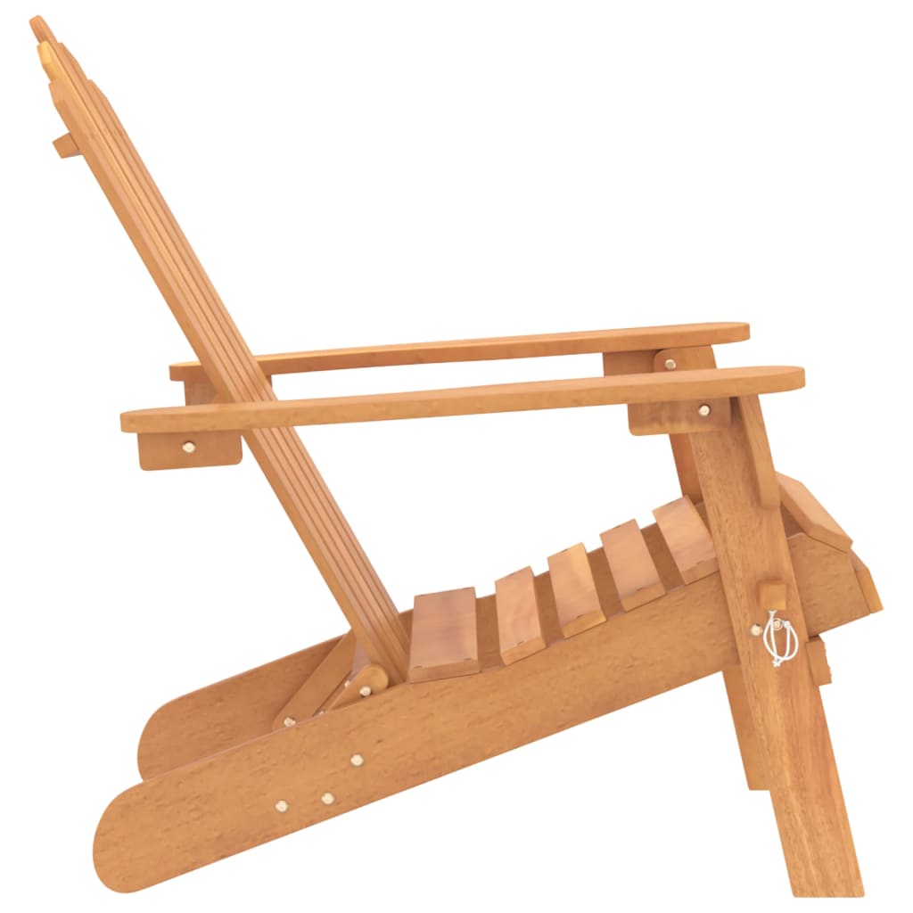 Sedie da Giardino Adirondack 2pz in Legno Massello di Acacia - homemem39