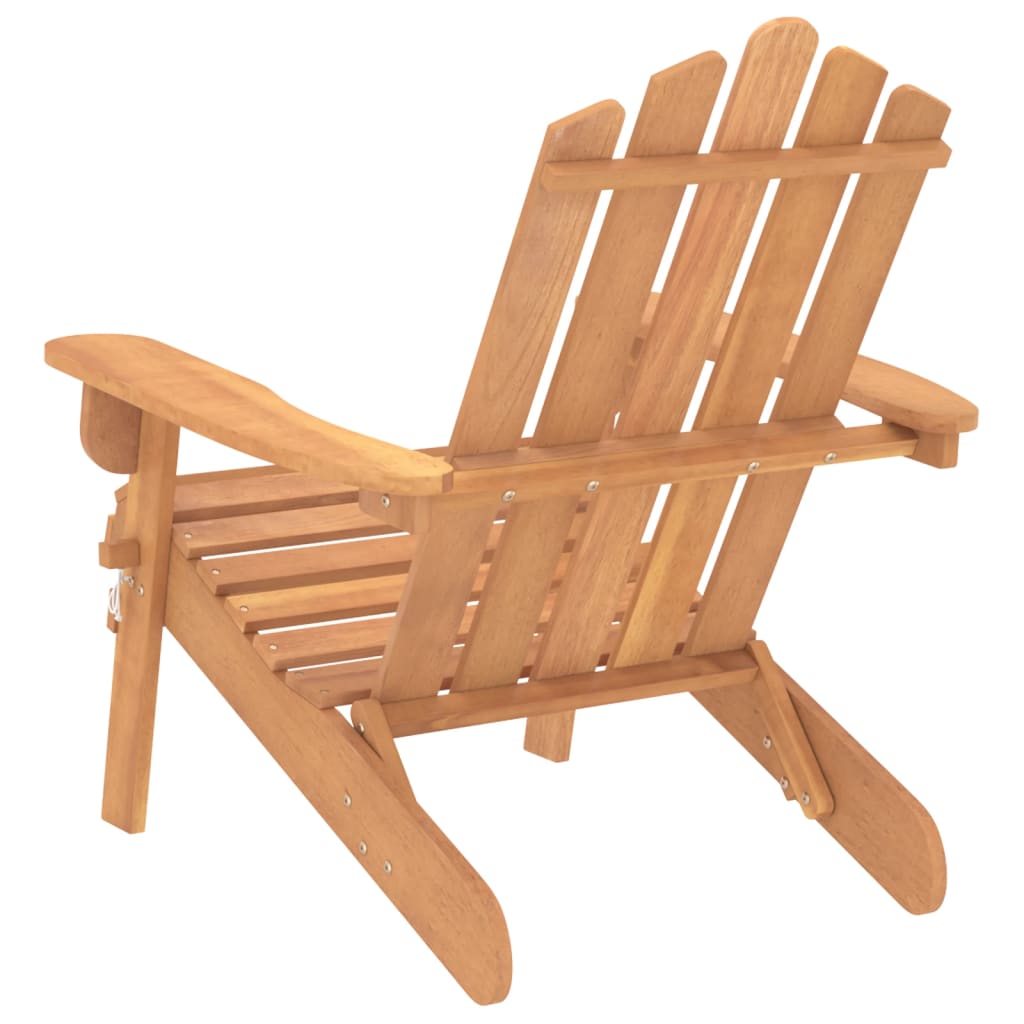 Sedie da Giardino Adirondack 2pz in Legno Massello di Acacia - homemem39
