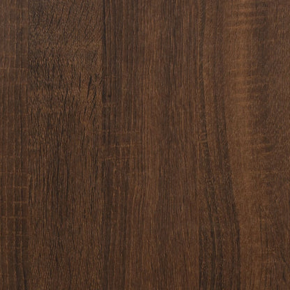 Tavolini 2 pz Rovere Marrone in Legno Multistrato | homemem39