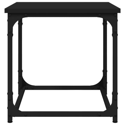 Tavolino Nero 40x40x40 cm in Legno Multistrato | homemem39