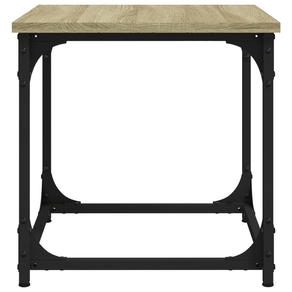 Tavolino Rovere Sonoma 40x40x40 cm in Legno Multistrato | homemem39