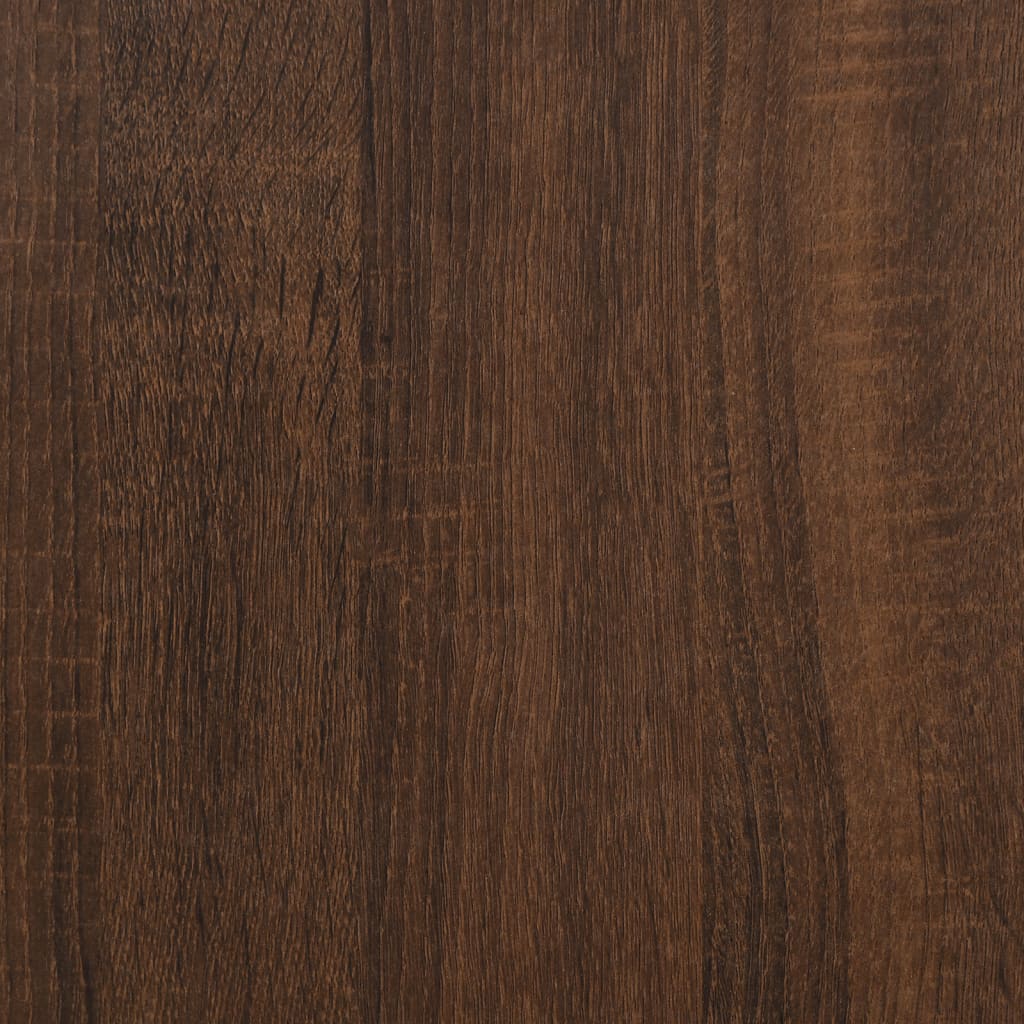 Tavolino da Salotto Rovere Marrone 40x40x40cm Legno Multistrato | homemem39