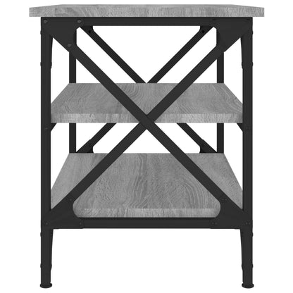Tavolino Grigio Sonoma 55x38x45 cm in Legno Multistrato | homemem39