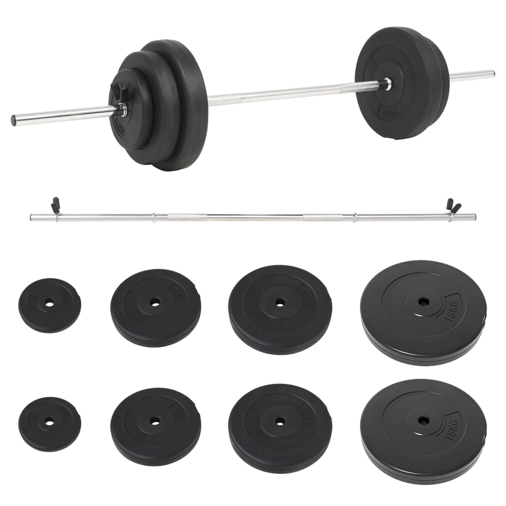 Bilanciere con Dischi 60 kg | homemem39