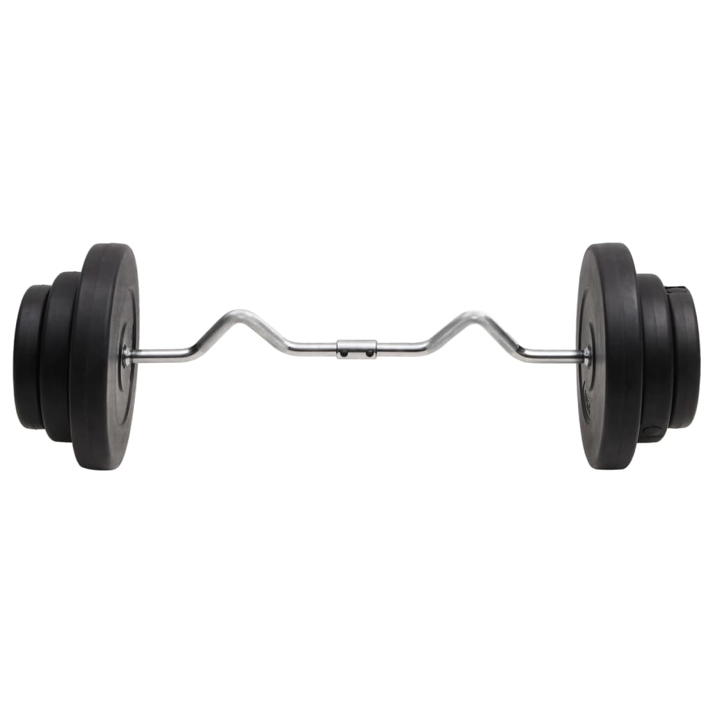 Bilanciere Curvo con Dischi 60 kg | homemem39