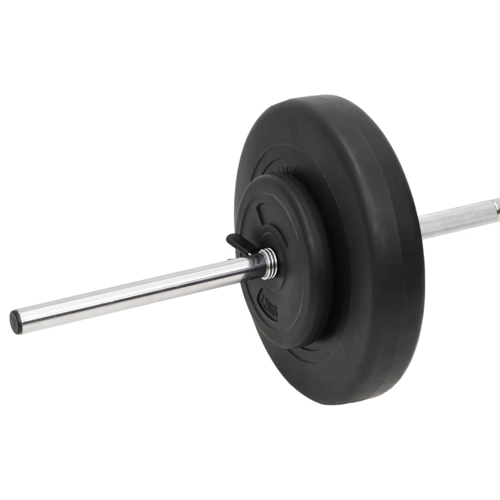 Set Bilanciere e Manubri con Dischi 60 kg - homemem39