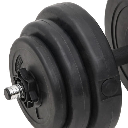 Set Bilanciere e Manubri con Dischi 60 kg - homemem39