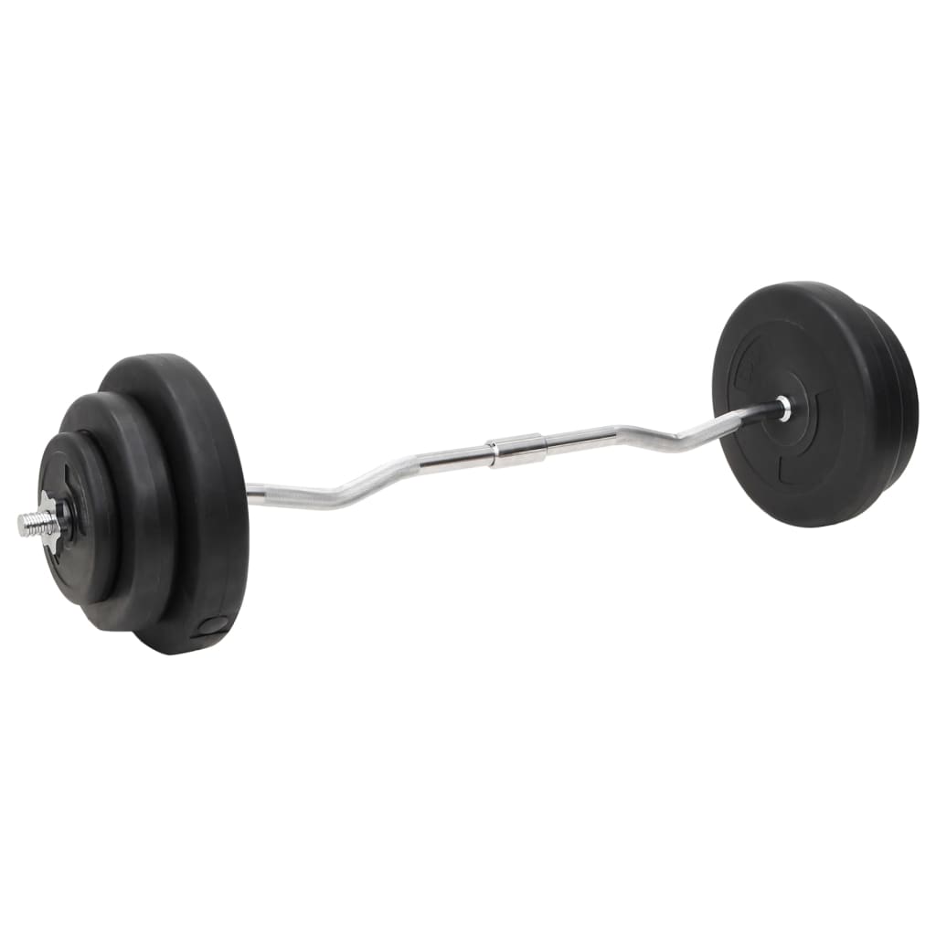 Set Bilanciere e Manubri con Dischi 60 kg | homemem39