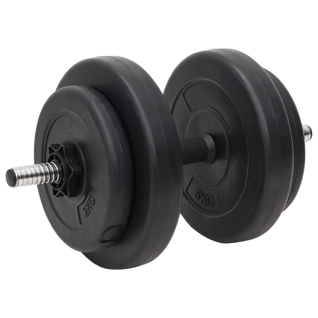 Set Bilanciere e Manubri con Dischi 60 kg | homemem39