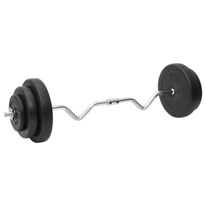 Set Bilanciere Curl e Manubri con Dischi 60 kg | homemem39