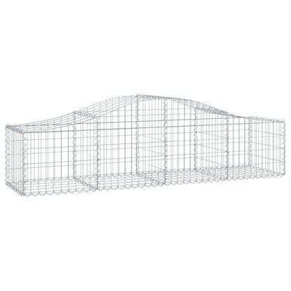 Cesti Gabbioni ad Arco 40 pz 200x50x40/60 cm Ferro Zincato - homemem39