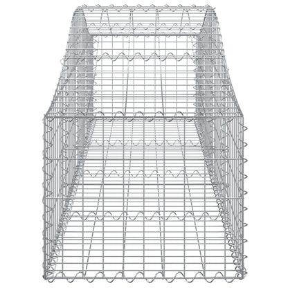 Cesti Gabbioni ad Arco 40 pz 200x50x40/60 cm Ferro Zincato - homemem39