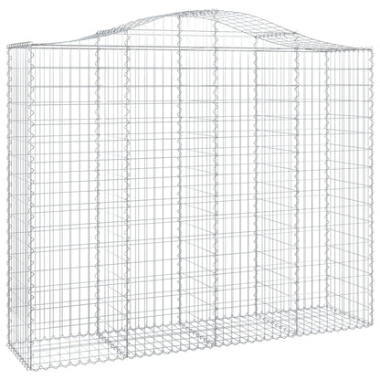 Cesti Gabbioni ad Arco 13 pz 200x50x160/180 cm Ferro Zincato - homemem39