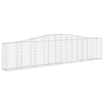 Cesti Gabbioni ad Arco 3 pz 400x30x80/100 cm Ferro Zincato - homemem39