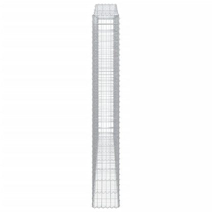 Cesti Gabbioni ad Arco 6 pz 400x30x220/240 cm Ferro Zincato - homemem39