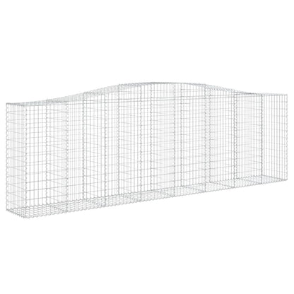 Cesti Gabbioni ad Arco 7 pz 400x50x120/140 cm Ferro Zincato - homemem39