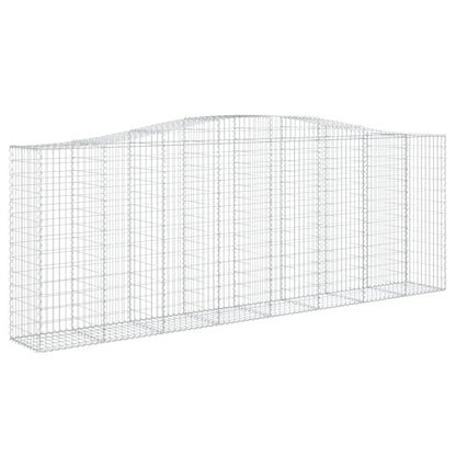 Cesti Gabbioni ad Arco 2 pz 400x50x140/160 cm Ferro Zincato - homemem39