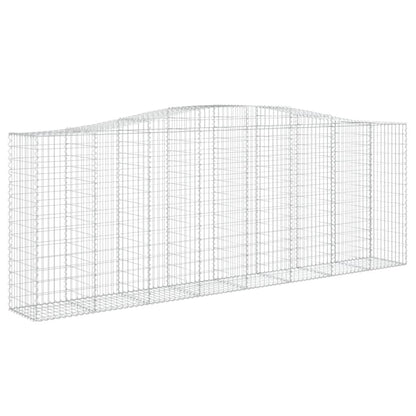 Cesti Gabbioni ad Arco 6 pz 400x50x140/160 cm Ferro Zincato - homemem39
