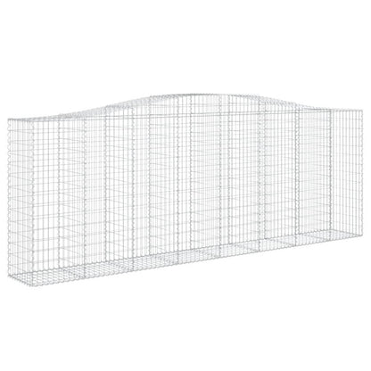Cesti Gabbioni ad Arco 9 pz 400x50x140/160 cm Ferro Zincato - homemem39