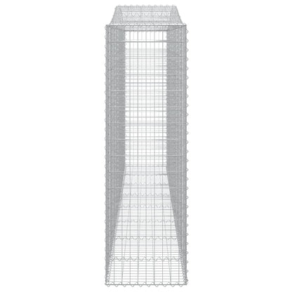 Cesti Gabbioni ad Arco 7 pz 400x50x160/180 cm Ferro Zincato - homemem39