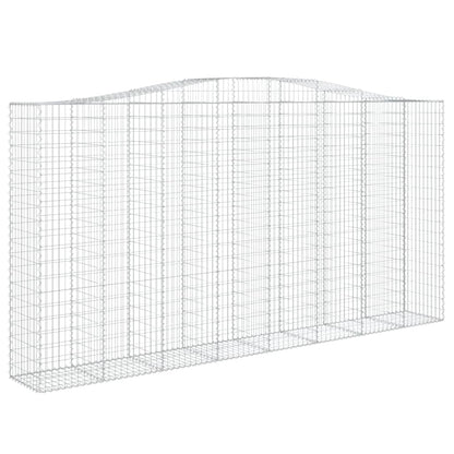 Cesti Gabbioni ad Arco 7 pz 400x50x200/220 cm Ferro Zincato | homemem39