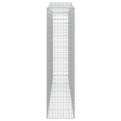 Cesti Gabbioni ad Arco 7 pz 400x50x200/220 cm Ferro Zincato | homemem39