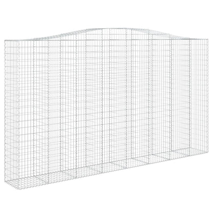 Cesti Gabbioni ad Arco 9 pz 400x50x220/240 cm Ferro Zincato | homemem39