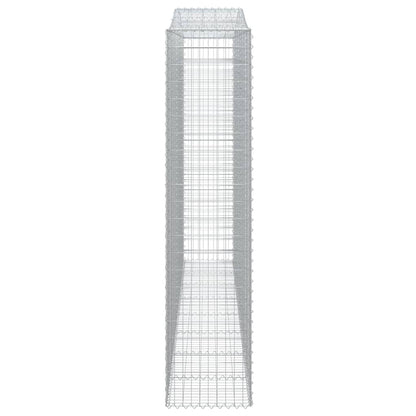 Cesti Gabbioni ad Arco 9 pz 400x50x220/240 cm Ferro Zincato | homemem39