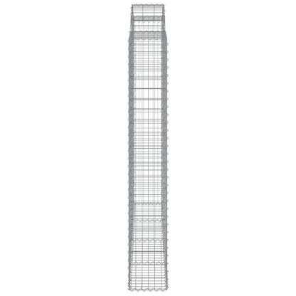 Cesti Gabbioni ad Arco 5 pz 200x30x200/220 cm Ferro Zincato