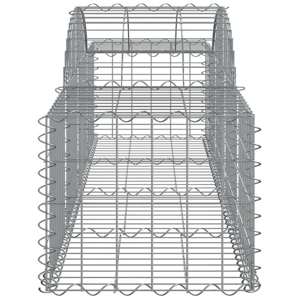 Cesti Gabbioni ad Arco 50 pz 200x50x40/60 cm Ferro Zincato | homemem39
