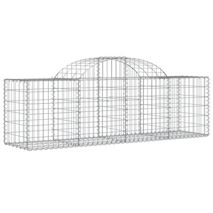 Cesti Gabbioni ad Arco 50 pz 200x50x60/80 cm Ferro Zincato | homemem39